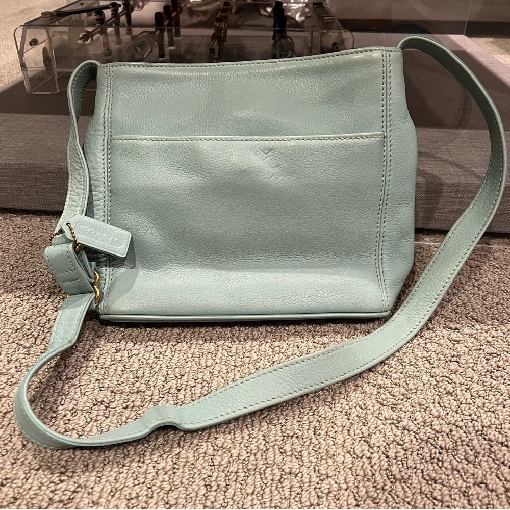 Coach Soft Blue Crossbody Bag